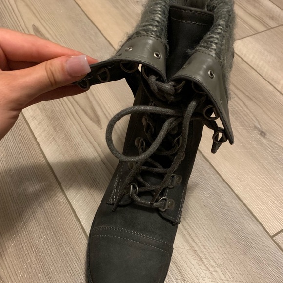 Sloane Combat Boots - Picture 3 of 4